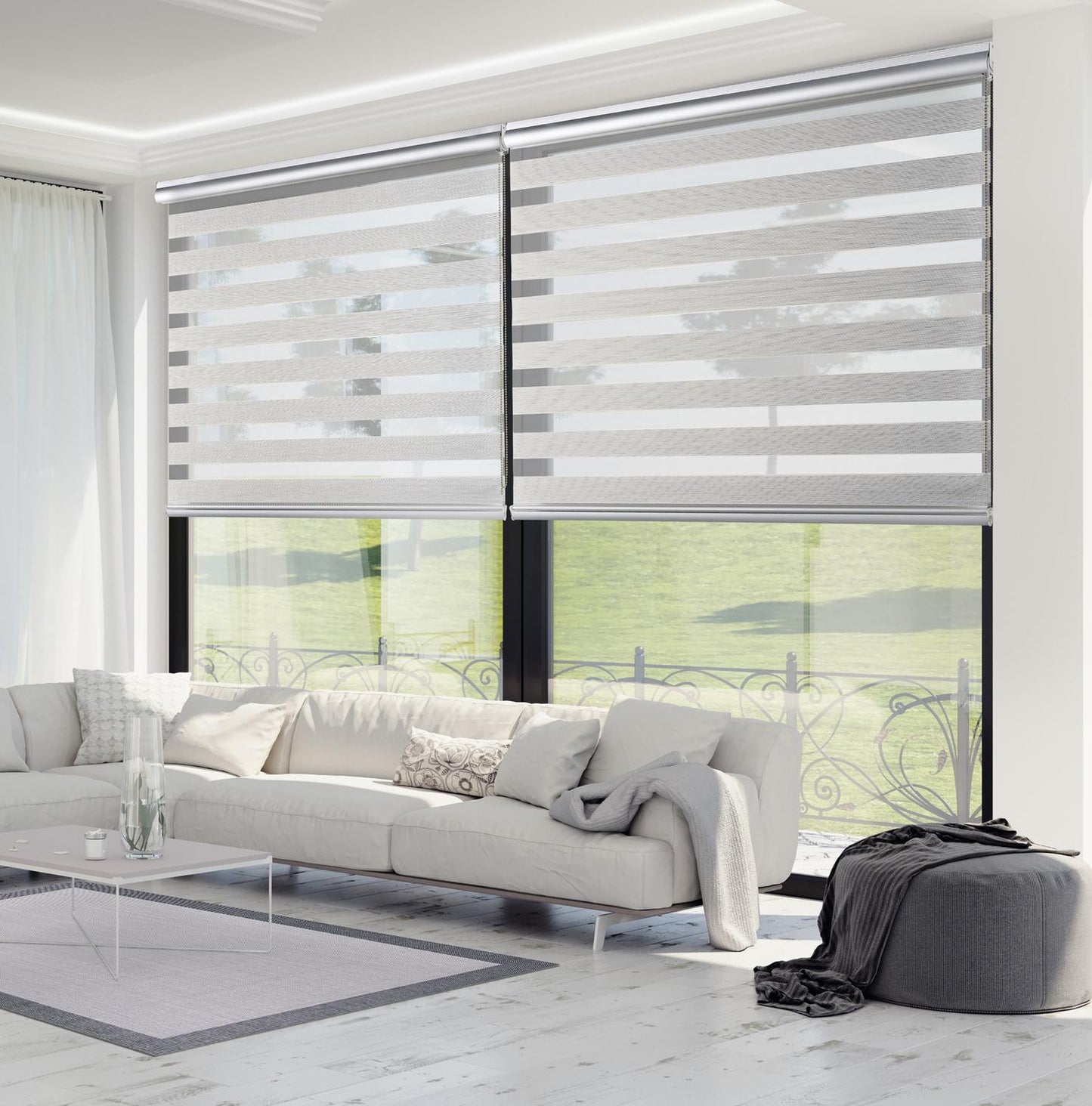 Persiana Enrollable Noche & Día Premium 100cmx250cm