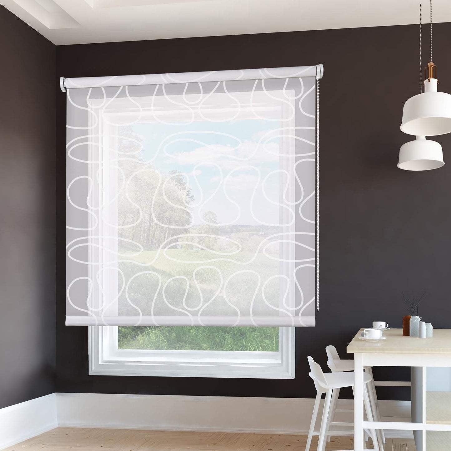 Persiana Enrollable Traslúcida 140cmx180cm